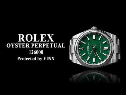 Rolex Oyster Perpetual 126000 (36mm) Celebration Dial Watch Protection Film – FINX protection film installation video