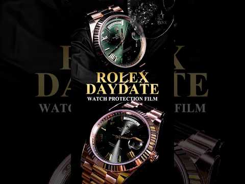 Rolex Day-Date 228235 (40mm) Watch Protection Film – FINX protection film installation video