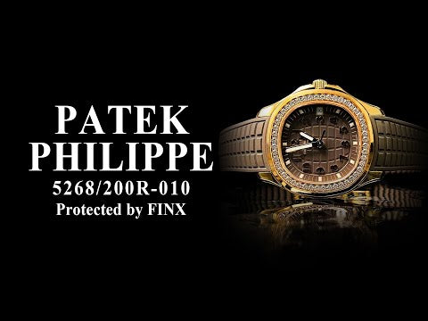 Patek Philippe Aquanaut 5268/200R Watch Protection Film – FINX protection film installation video