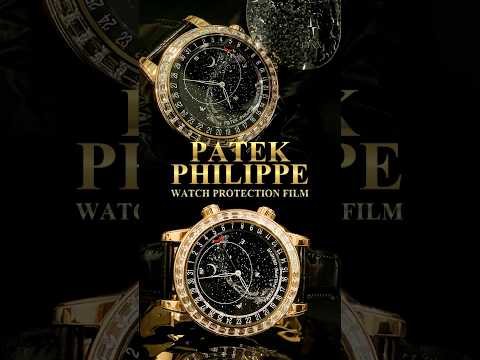 Patek Philippe Grand Complications 6104R Watch Protection Film – FINX protection film installation video