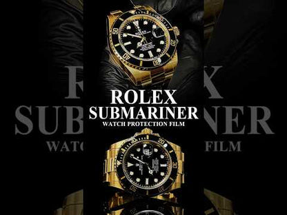 Rolex Submariner 126618LN Watch Protection Film – FINX protection film installation video