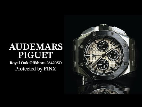 Audemars Piguet Camo Royal Oak Offshore 44mm 26400SO.OO.A055CA.01 Watch Protection Film – FINX protection film installation video