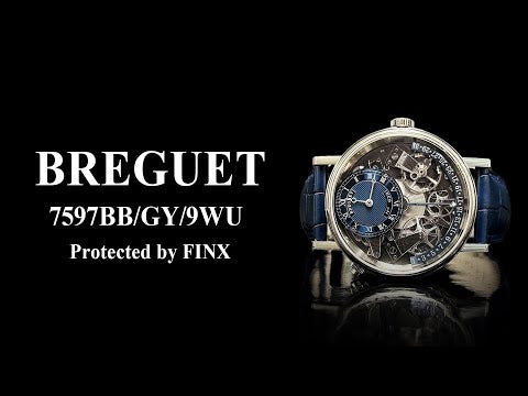 Breguet Tradition 7597BB/GY/9WU Watch Protection Film – FINX protection film installation video