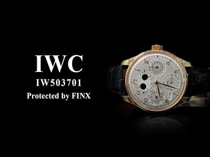 IWC Portuguese Perpetual Calendar 44 IW503701 Watch Protection Film – FINX protection film installation video