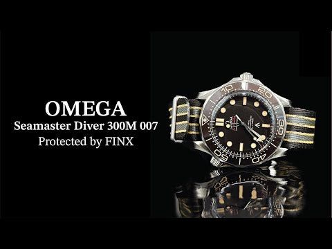 Omega Seamaster Diver 300M (007 Edition Titanium) 210.90.42.20.01.001 Watch Protection Film – FINX protection film installation video