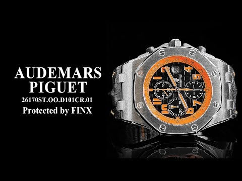 Audemars Piguet Royal Oak Offshore Chronograph 26170ST.OO.D101CR.01 Watch Protection Film – FINX protection film installation video