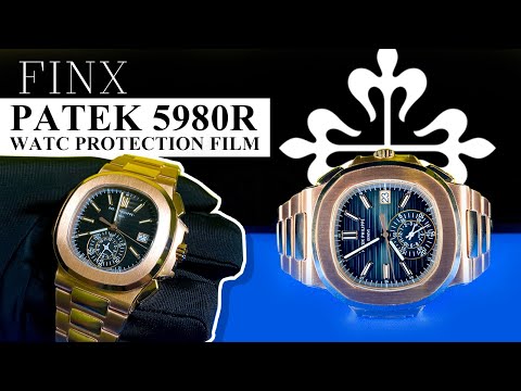 Patek Philippe Nautilus 5980/1A protection film
FINX protection film for Nautilus 5980
Luxury watch protection film Nautilus
Nautilus 5980 watch protection film