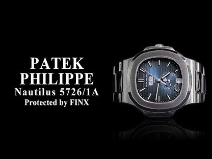 Patek Philippe Nautilus 5726/1A protection film
FINX protection film for Nautilus 5726
Luxury watch protection film Nautilus
Nautilus 5726 watch protection film
