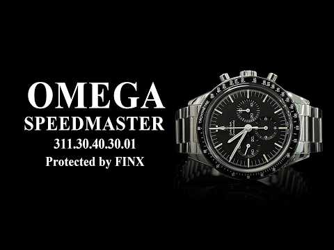 Omega Speedmaster Professional 311.32.42.30.13.001 Watch Protection Film – FINX protection film installation video