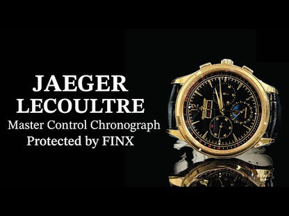 ชุดป้องกัน Jaeger LeCoultre Master Control Chronograph ปฏิทิน หน้าปัดสีดำ