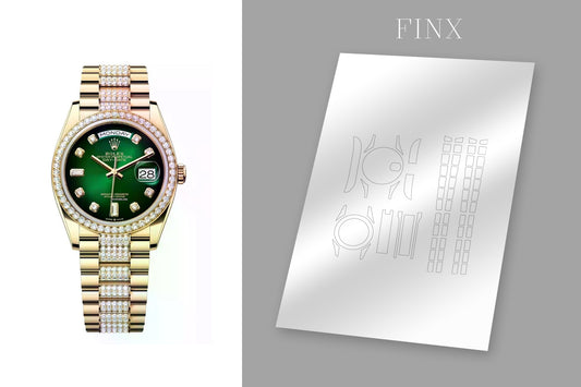 Rolex Day-Date 36 128348RBR-0036 Yellow Gold Diamond Protective Kit