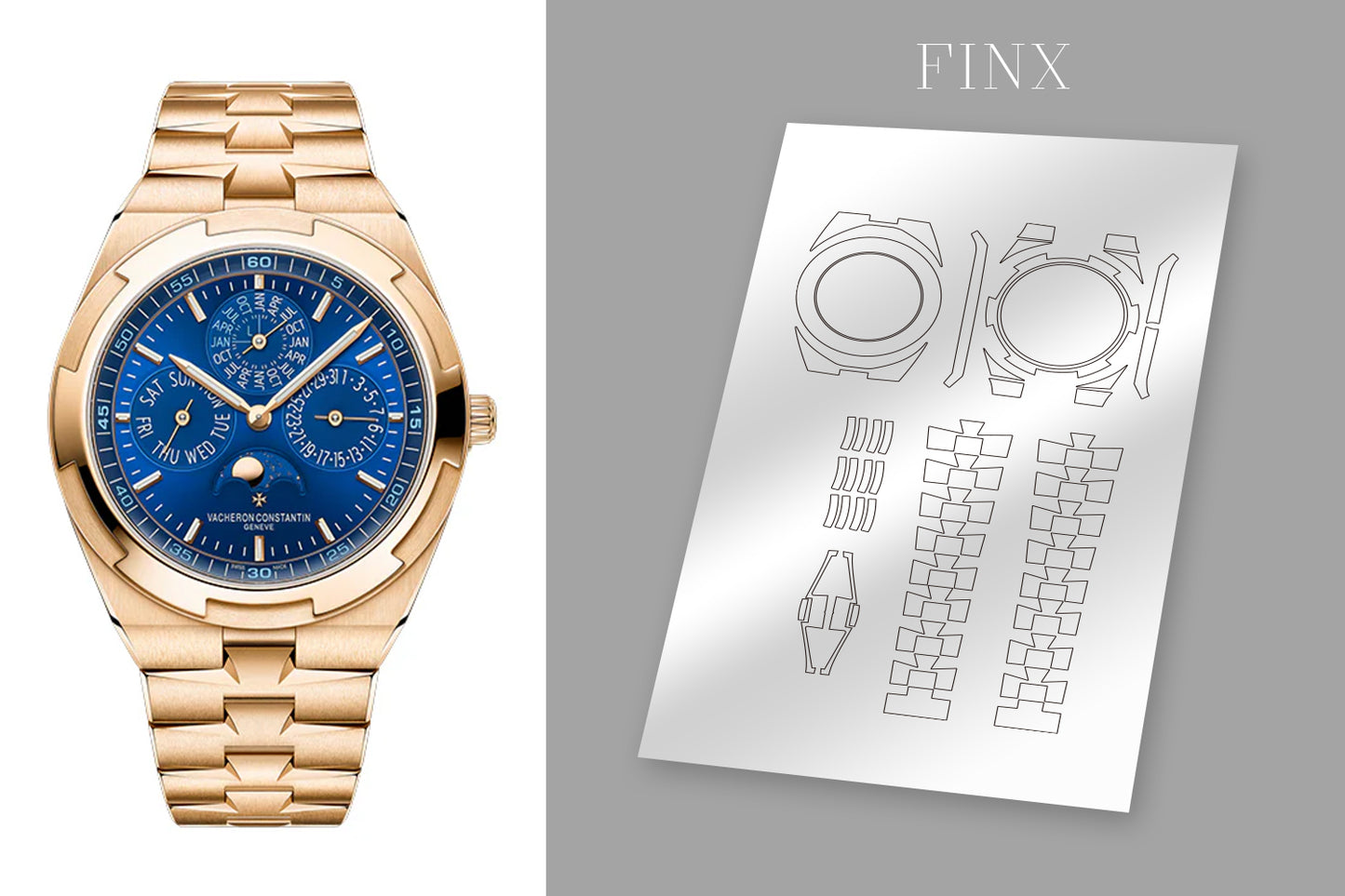 Vacheron Constantin Overseas Ultra-Thin 4300V/120R-B509 Protective Kit