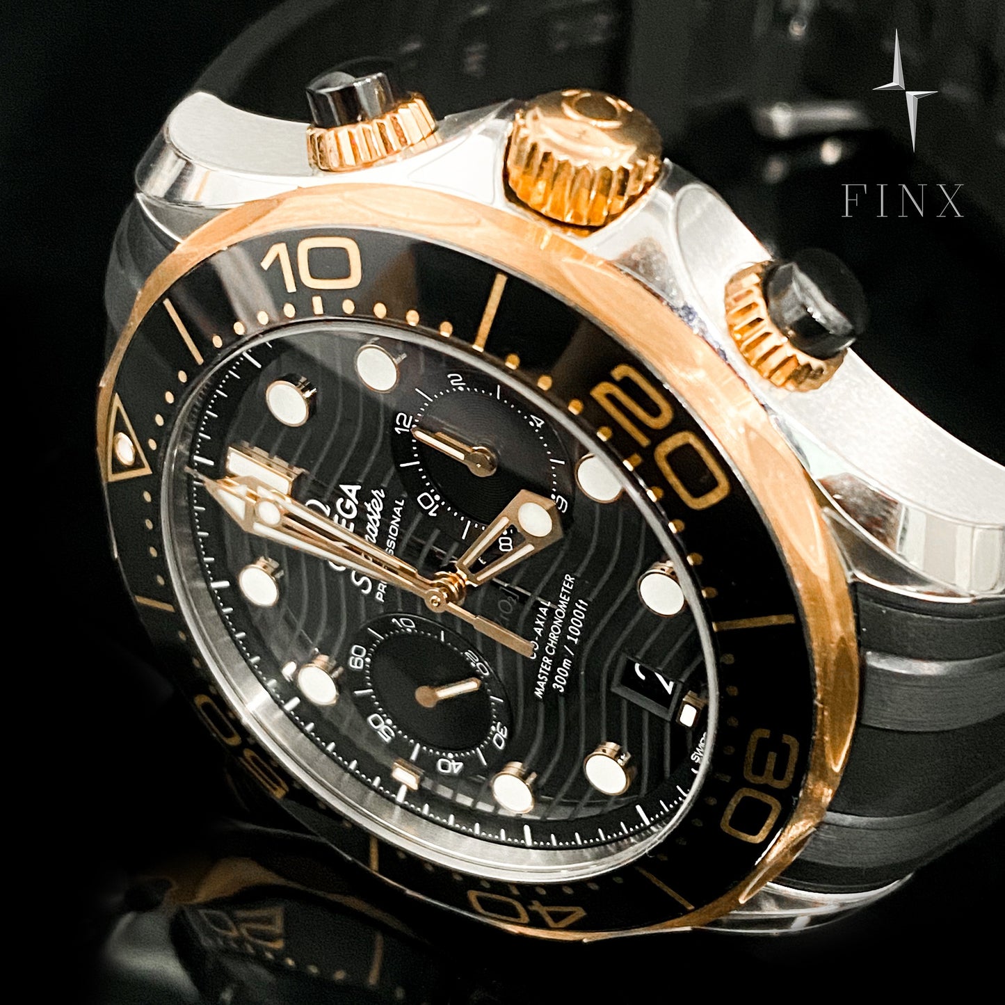 Omega Seamaster Diver 300M Co-Axial Master Chronometer Chronograph 210.22.44.51.01.001 Protection Kit